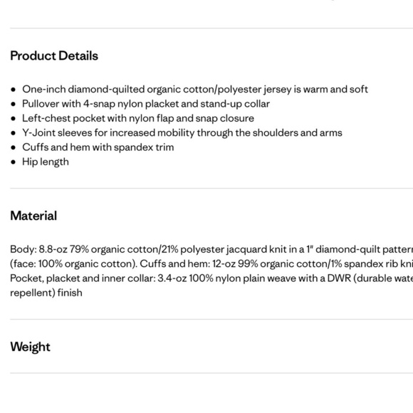 Patagonia® Worn Wear W's Organic Cotton Quilt Snap-T Pullover
Birch White & Navy - Picture 6 of 9